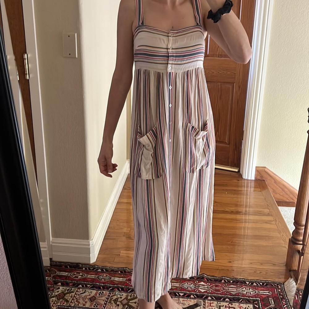 Super lovely Zara dress effortlessly cool for summer such a easy throw o…